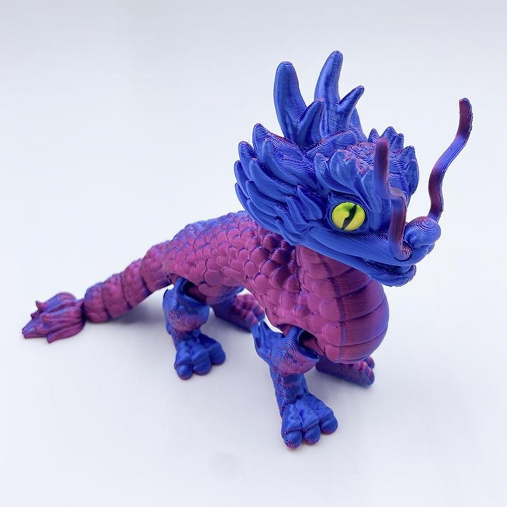 3D Printing Vinyl - تمثال تنين للديكور المكتبي، مجسم تنين
