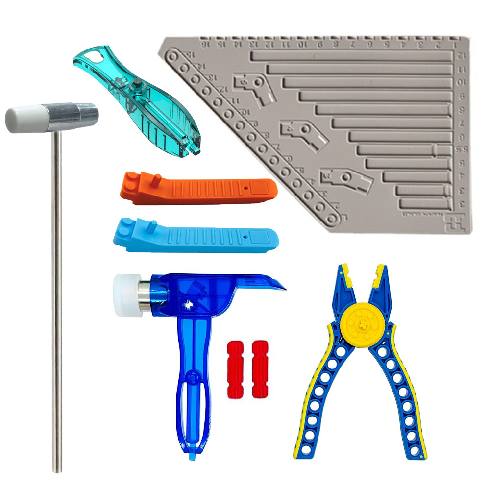 3D Printing Xyz - ألعاب الطوب لوحة قياس اللبنات كماشة
