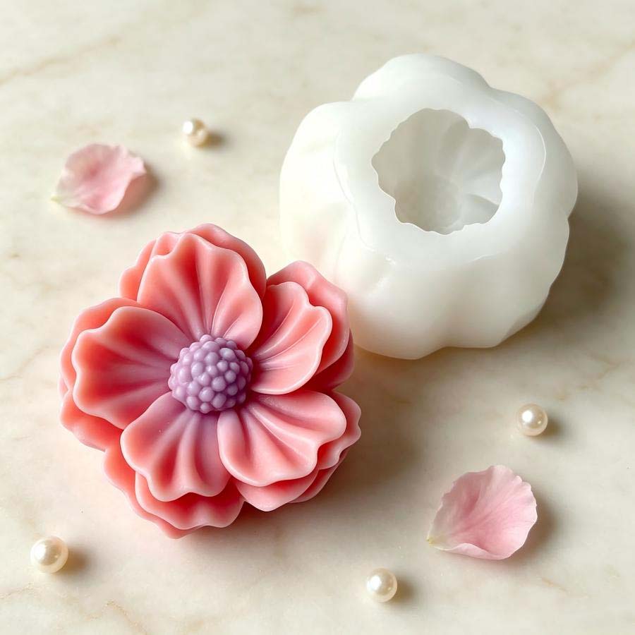 3D Printing Concrete - قالب سيليكون ثلاثي الأبعاد على شكل