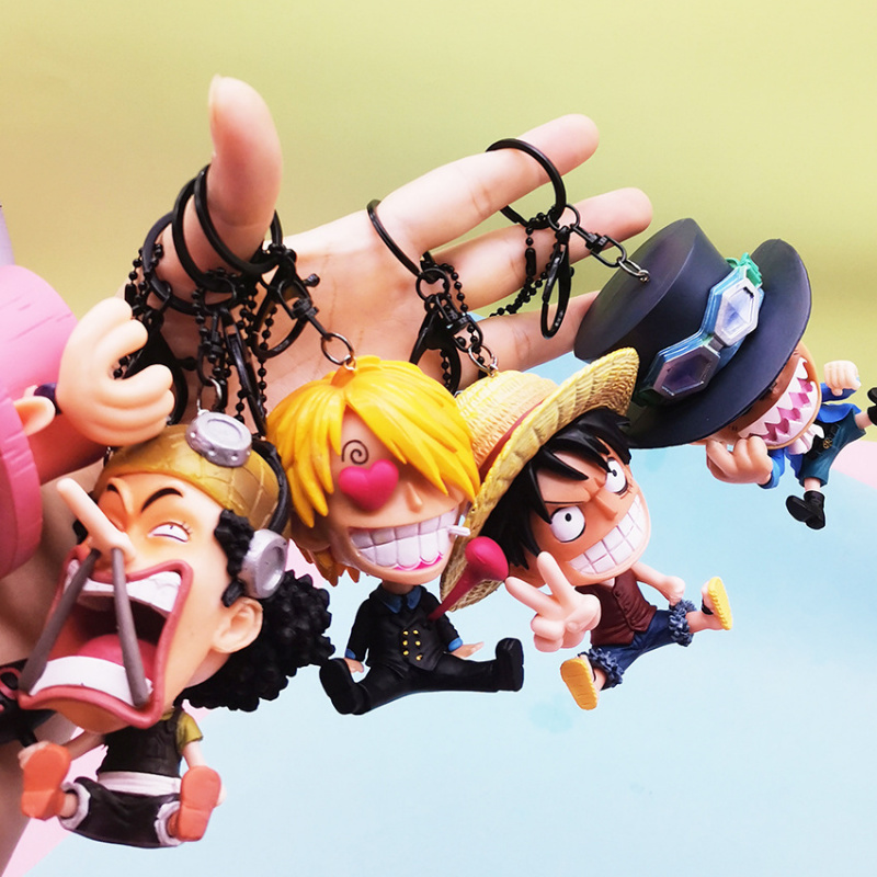 3D Printing Luffy - سلسلة مفاتيح أنمي ون بيس، قلادة
