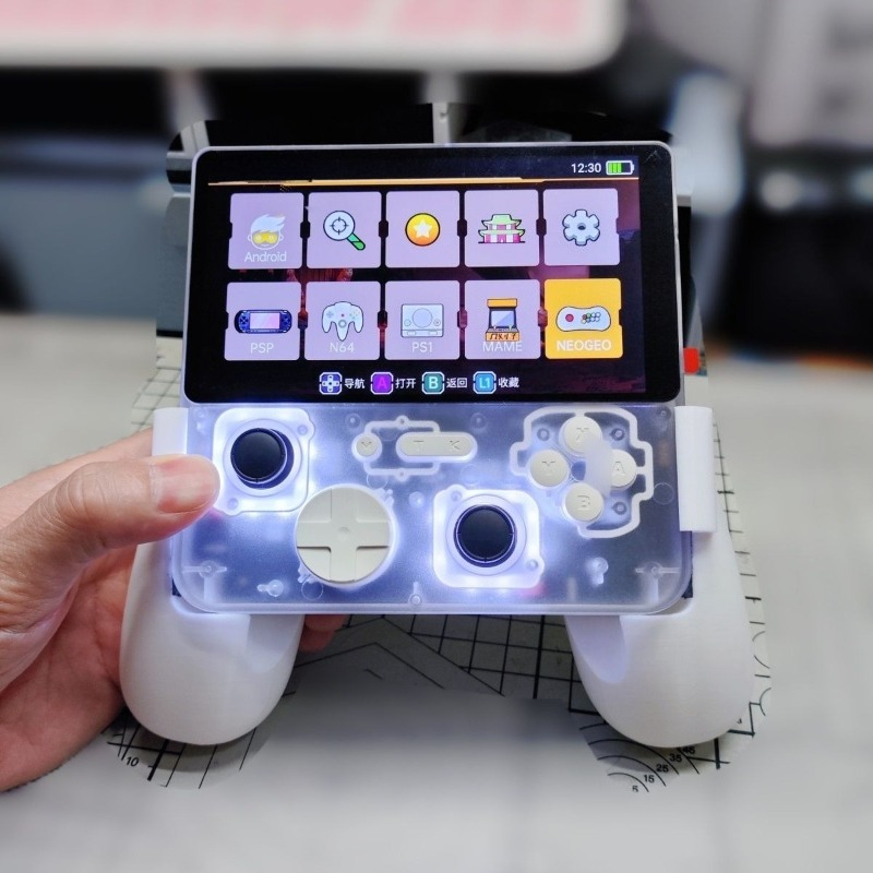 3D Printing Housing - ل Gamemt E5 Plus Gamepads قبضة