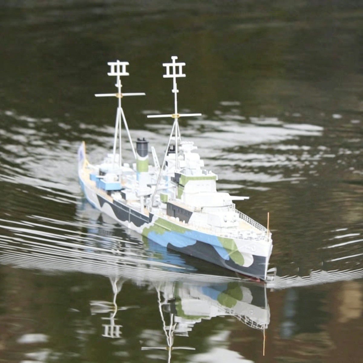 3D Printing Rc Boat - قارب تحكم عن بعد بمقياس 1/200،