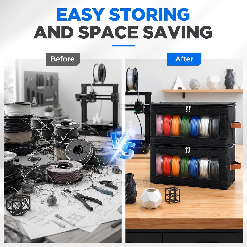 حقيبة تخزين الخيوط - حاويات تخ - مراجعة 3D Printing Xyz وسعره