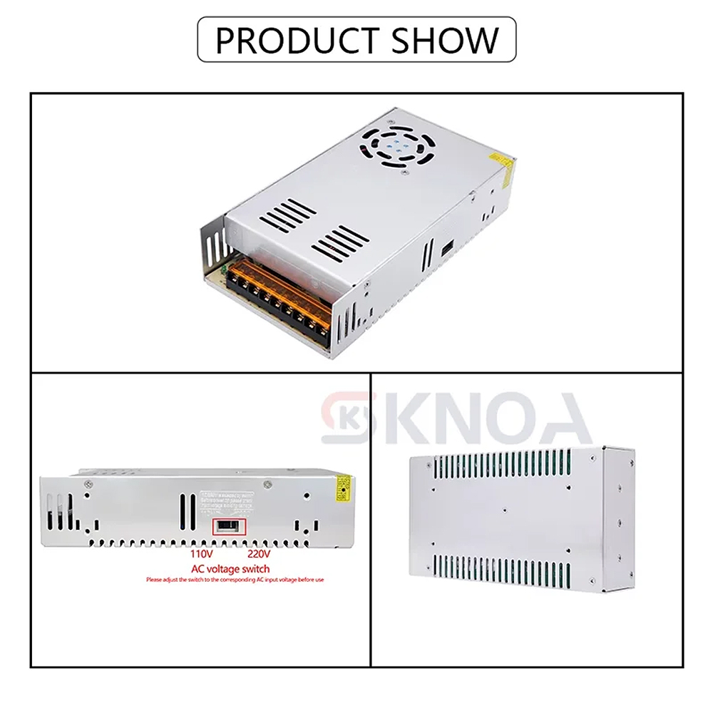 محول طاقة تبديلي 360 واط 400 و - مراجعة 3D Printer Power Supply وسعره