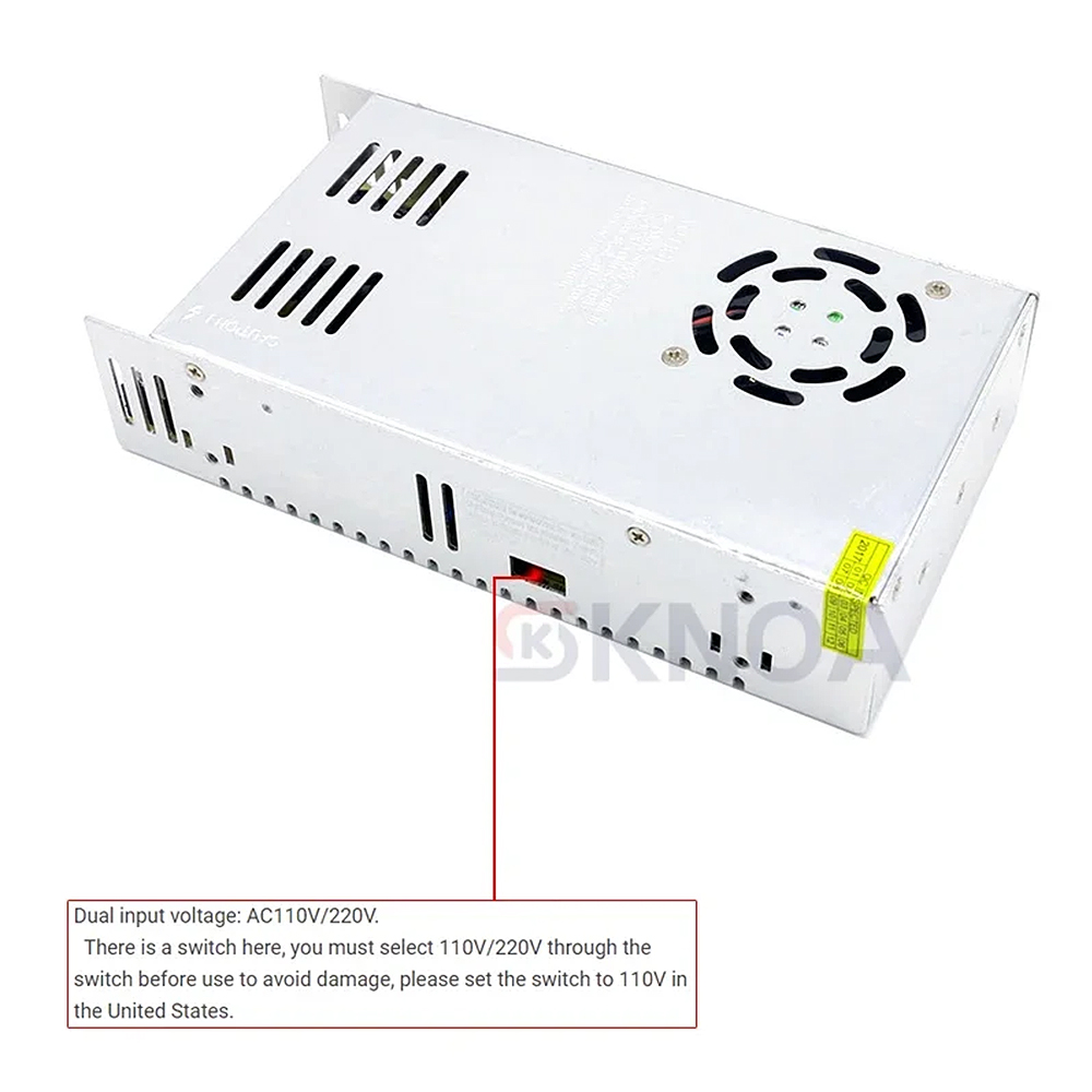 محول طاقة تبديلي 360 واط 400 و - مراجعة 3D Printer Power Supply وسعره