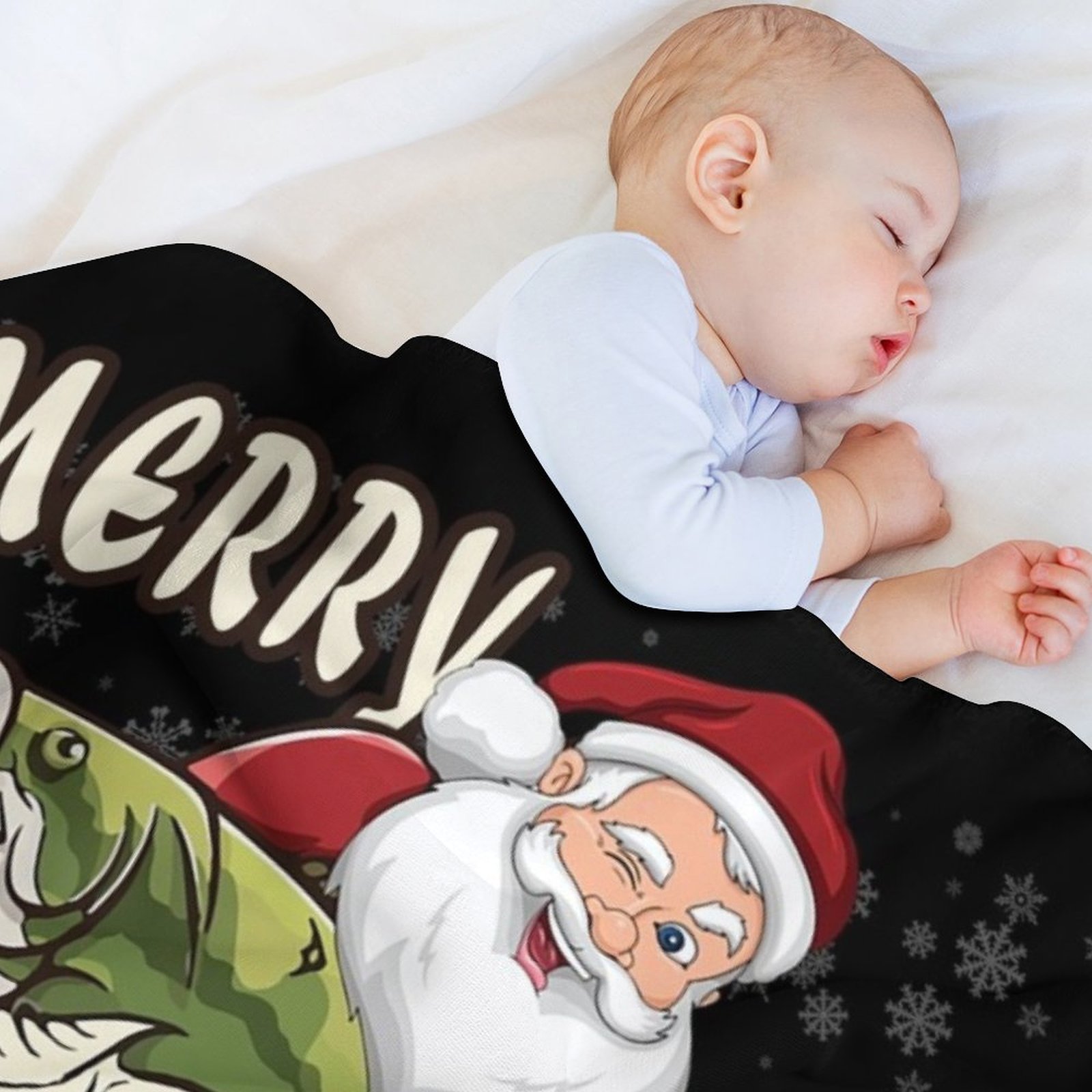 بطانية فلانيل مفردة بتصميم مرح - مراجعة 3D Printing Xmas Ideas وسعره
