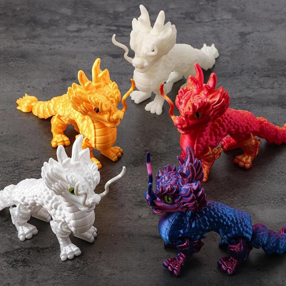 تمثال تنين للديكور المكتبي، مج - مراجعة 3D Printing Vinyl وسعره