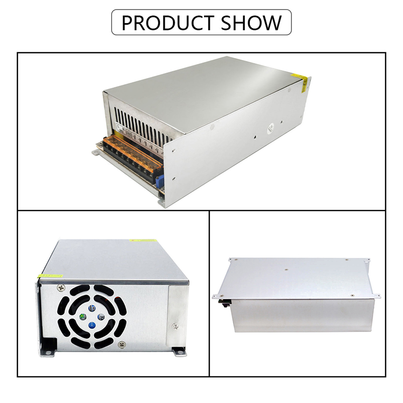 DC48V 720 واط 800 واط 1000 واط - مراجعة 3D Printer Power Supply وسعره