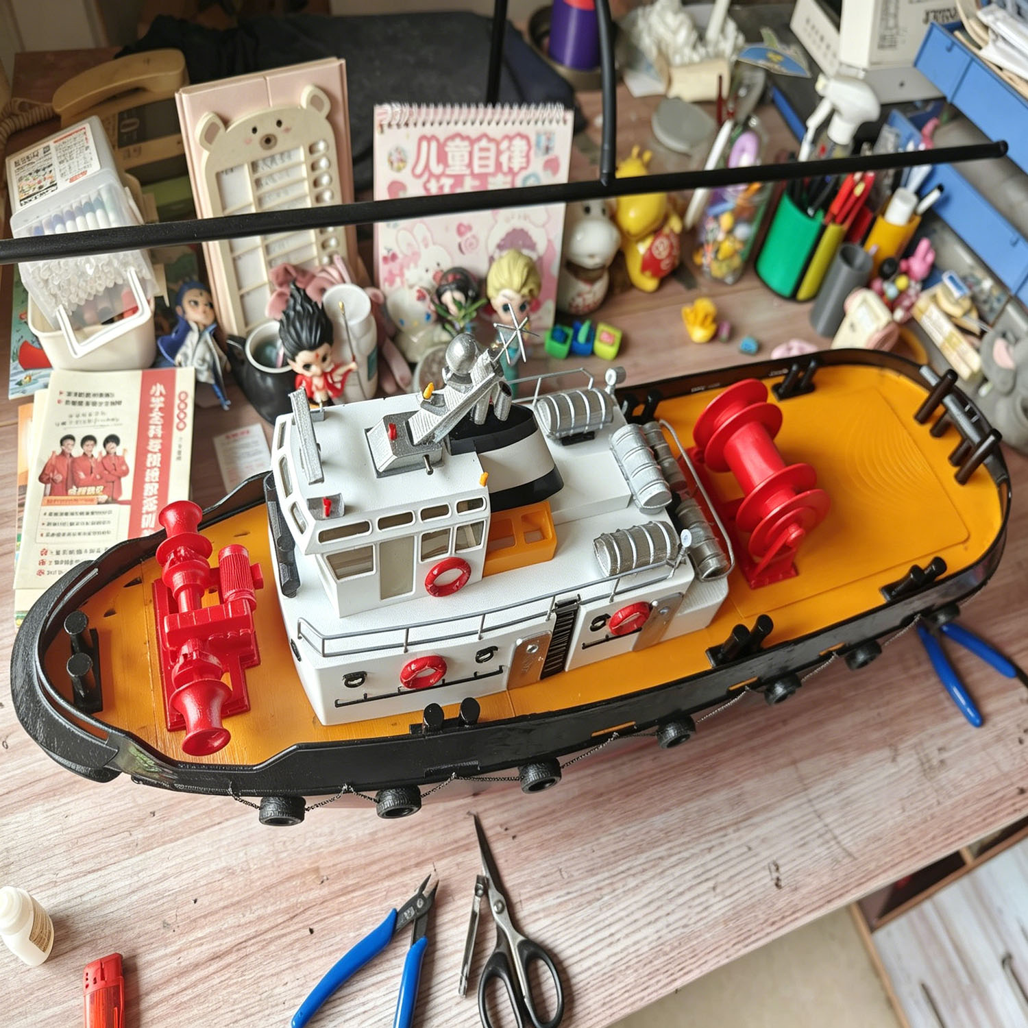 قارب تحكم عن بعد بطول 120 سم،  - مراجعة 3D Printing Rc Boat وسعره
