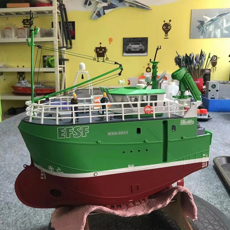 RC قارب Trawler ثلاثية الأبعاد - مراجعة 3D Printing Rc Boat وسعره