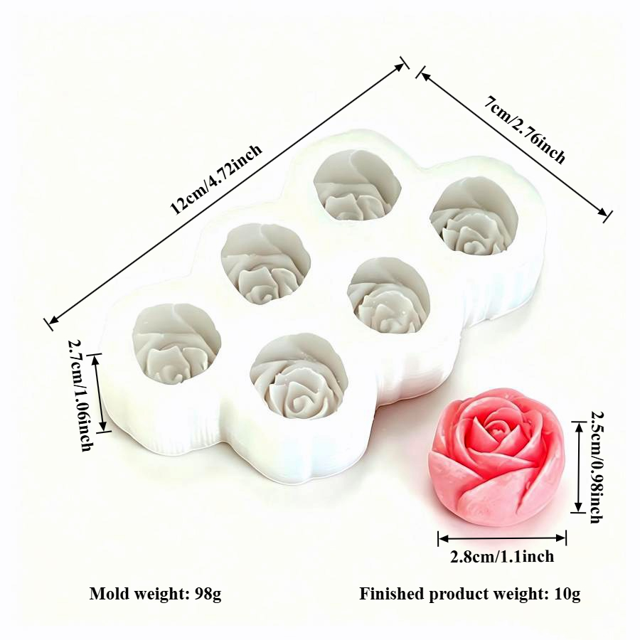 مجموعة من 6 قوالب سيليكون على  - مراجعة 3D Printing Concrete وسعره