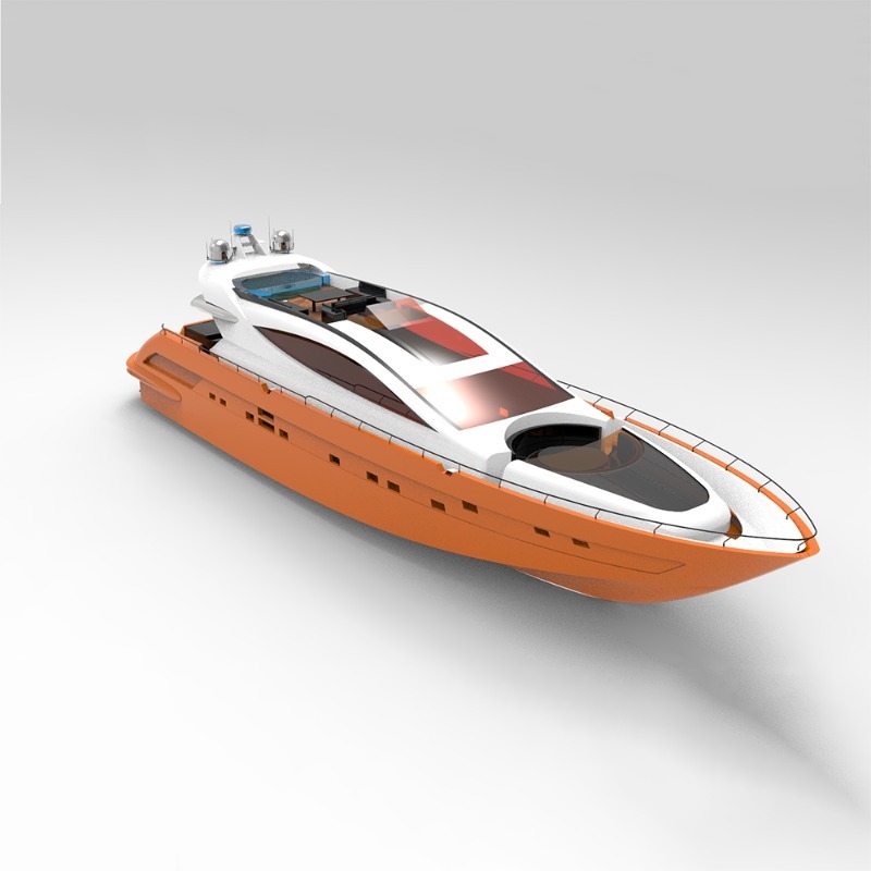قارب تحكم عن بعد جديد بطول 120 - مراجعة 3D Printing Rc Boat وسعره