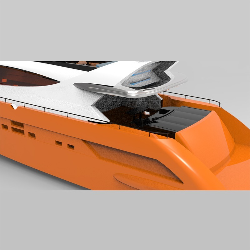 قارب تحكم عن بعد جديد بطول 120 - مراجعة 3D Printing Rc Boat وسعره