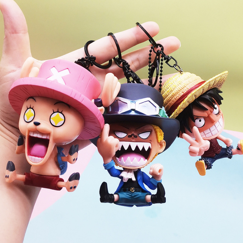 سلسلة مفاتيح أنمي ون بيس، قلاد - مراجعة 3D Printing Luffy وسعره