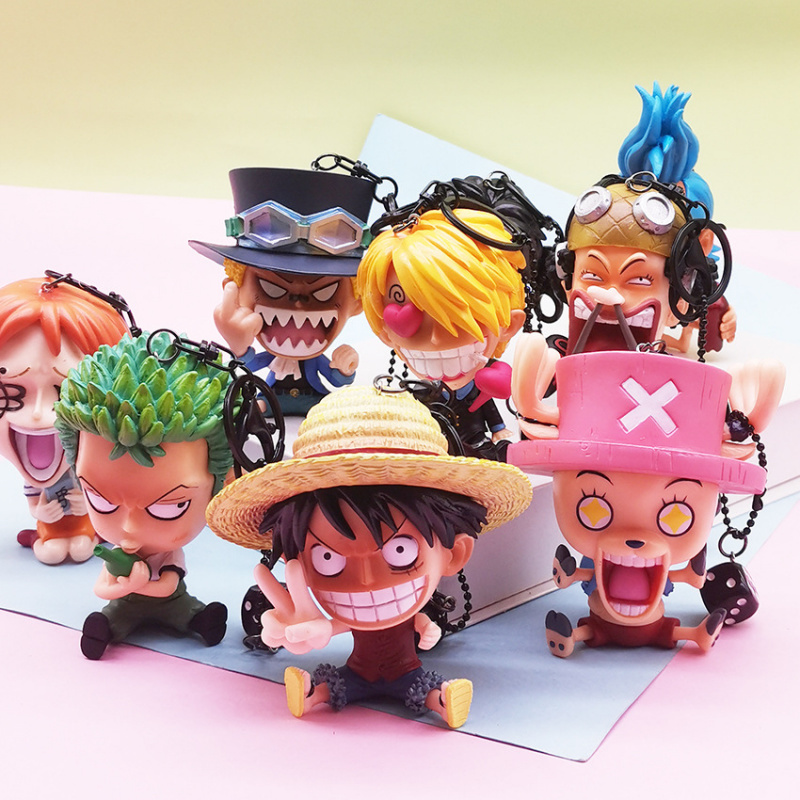 سلسلة مفاتيح أنمي ون بيس، قلاد - مراجعة 3D Printing Luffy وسعره