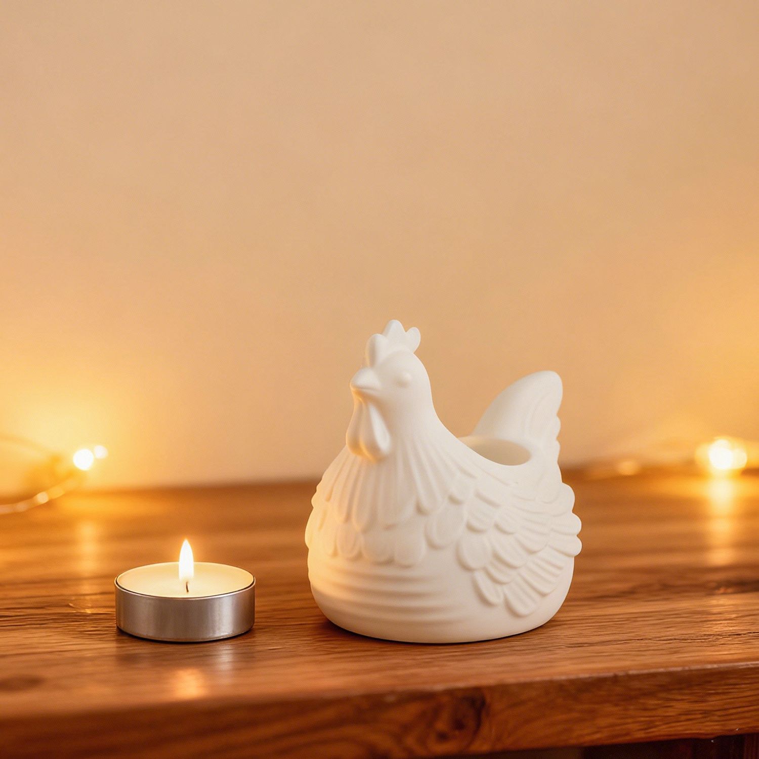 DIY 3D ليتل الدجاج شمعة حامل ا - مراجعة 3D Printing Model Free وسعره