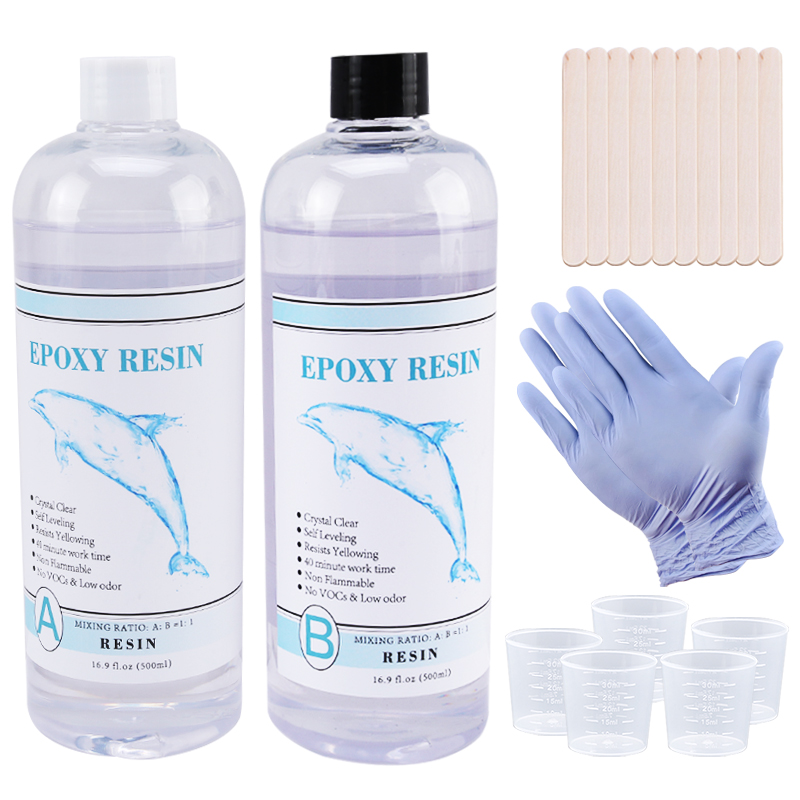 1:1 واضح راتنجات الايبوكسي كري - مراجعة 3D Printing Epoxy Resin وسعره