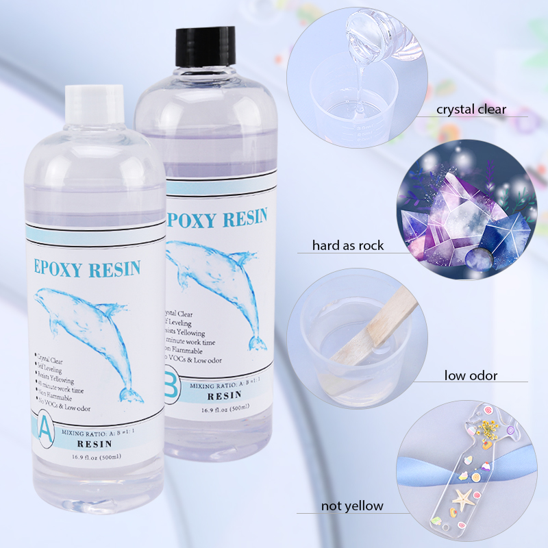 1:1 واضح راتنجات الايبوكسي كري - مراجعة 3D Printing Epoxy Resin وسعره