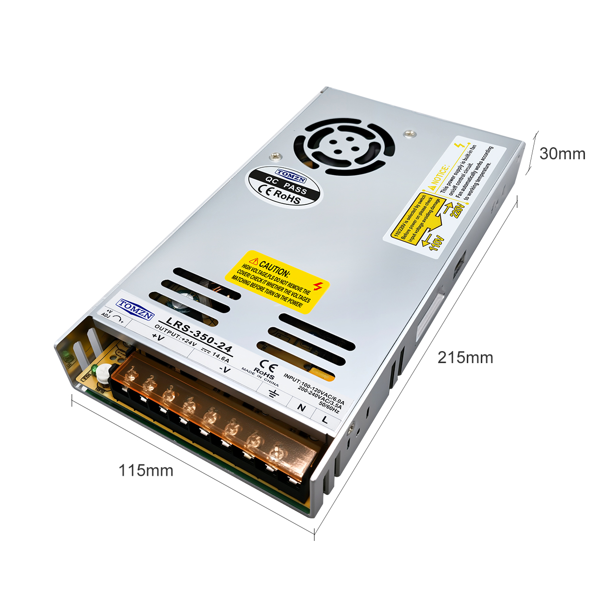 مزود طاقة تحويلي TOMZN بقدرة 3 - مراجعة 3D Printer Power Supply وسعره