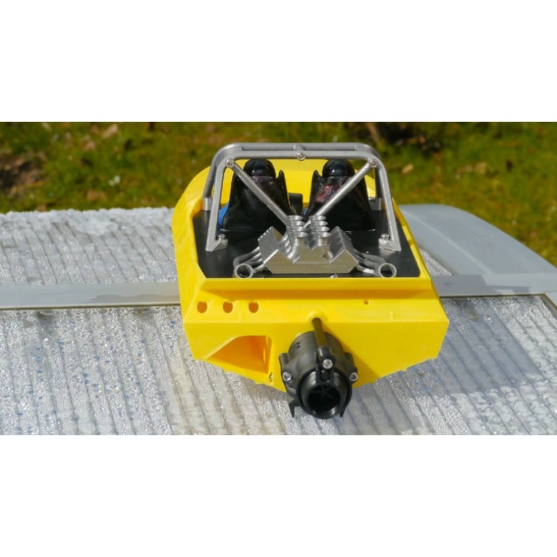 طقم هيكل قارب نفاث ثلاثي الأبع - مراجعة 3D Printing Rc Boat وسعره