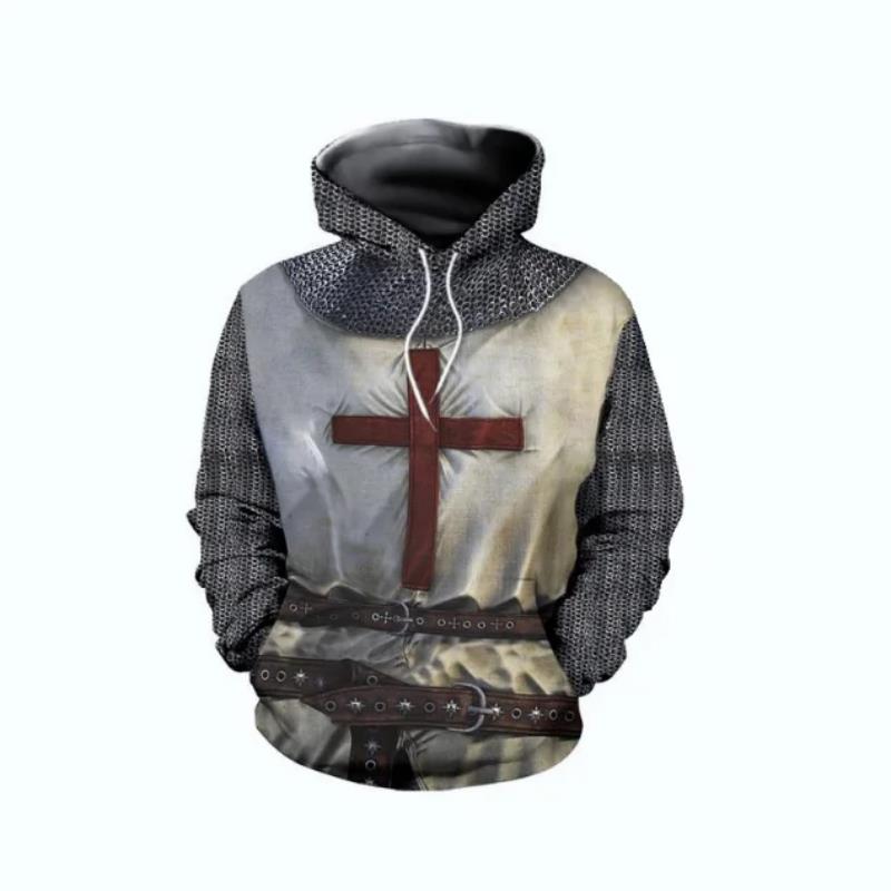 فرسان الهيكل درع هوديس سترة ال - مراجعة 3D Printing Knight Armor وسعره