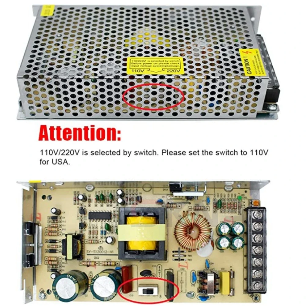 12 فولت امدادات الطاقة 1A 2A 3 - مراجعة 3D Printer Power Supply وسعره