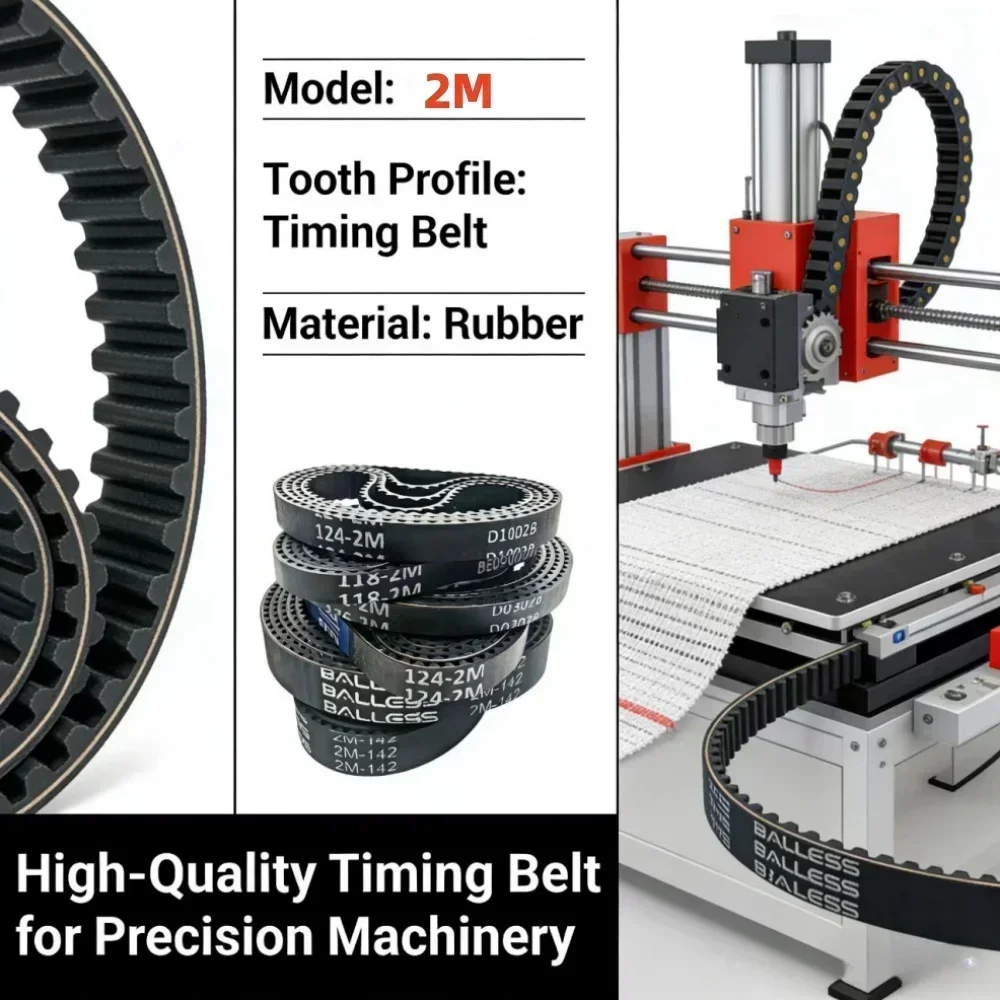 حزام توقيت 2M بطول 372/376/380 - مراجعة 3D Printing Industrial وسعره