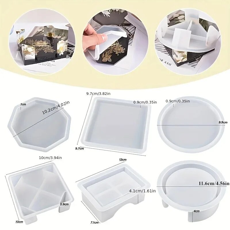 تتضمن مجموعة قوالب راتينج كوست - مراجعة 3D Printing Epoxy Resin وسعره