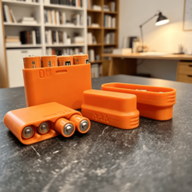 علبة تخزين بطاريات AA وAAA بـ  - مراجعة 3D Printing Housing وسعره