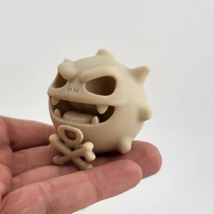 نموذج مجسم لعظام بوكيمون مطبوع - مراجعة 3D Printing Model Free وسعره